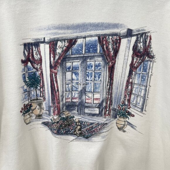 Vintage Willow Ridge Home Cat Crewneck - Picture 2 of 4